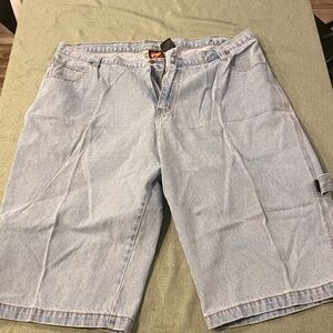 Underdawg Mens Size 46 Vintage Denim Shorts Baggy Y2K Jean Jorts